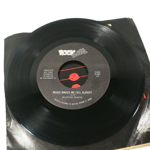 Riverside Drivers Music Makes Me Feel Alright & We've Gotta Walk 7" Single - Picture 5 of 6